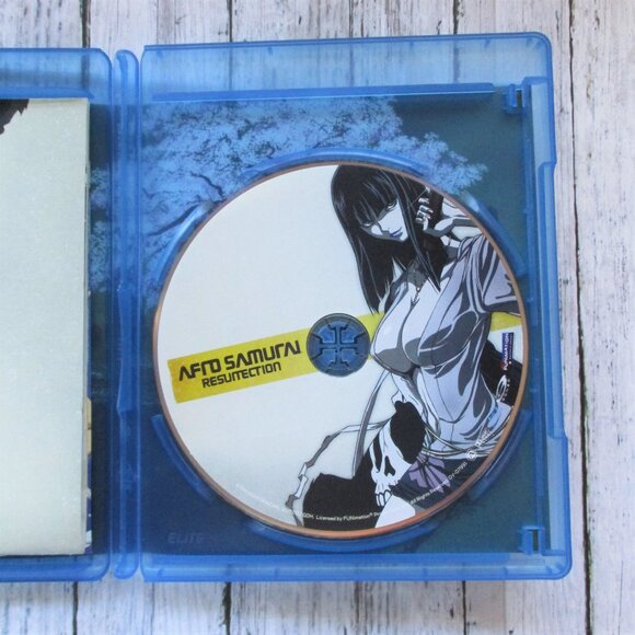 Afro Samurai Resurrection Director's Cut Animated Blu-Ray Full Length Movie - Picture 3 of 5